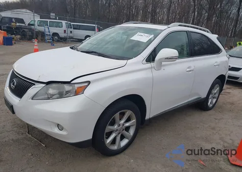 2012 Lexus Rx 350 z USA, uszkodzony, nr VIN 2T2BK1BA7CC144701
